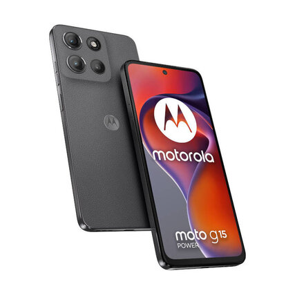 Motorola Moto G15 grau