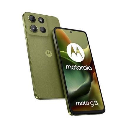 Motorola Moto G15 grün
