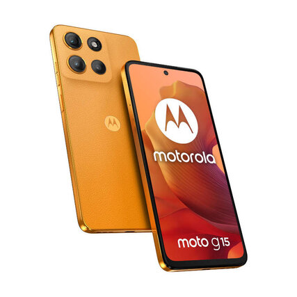 Motorola Moto G15 orange