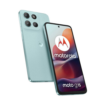 Motorola Moto G15 hellblau